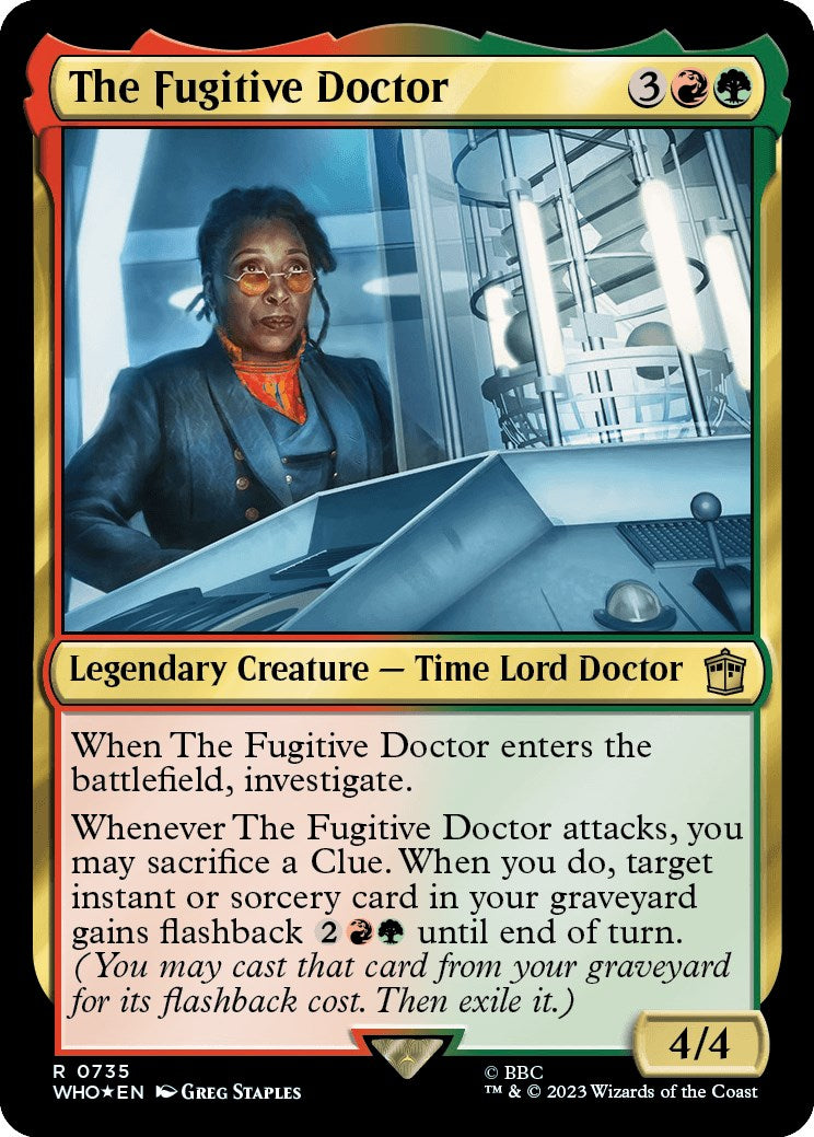 The Fugitive Doctor (Surge Foil) [Doctor Who]