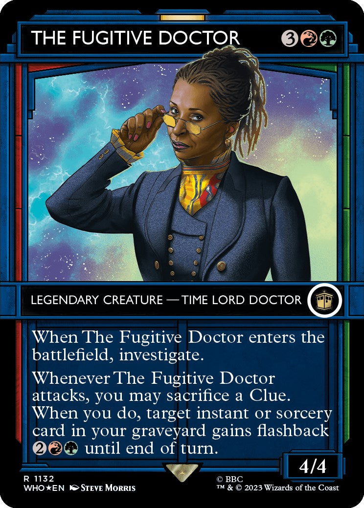 The Fugitive Doctor (Showcase) (Surge Foil) [Doctor Who]