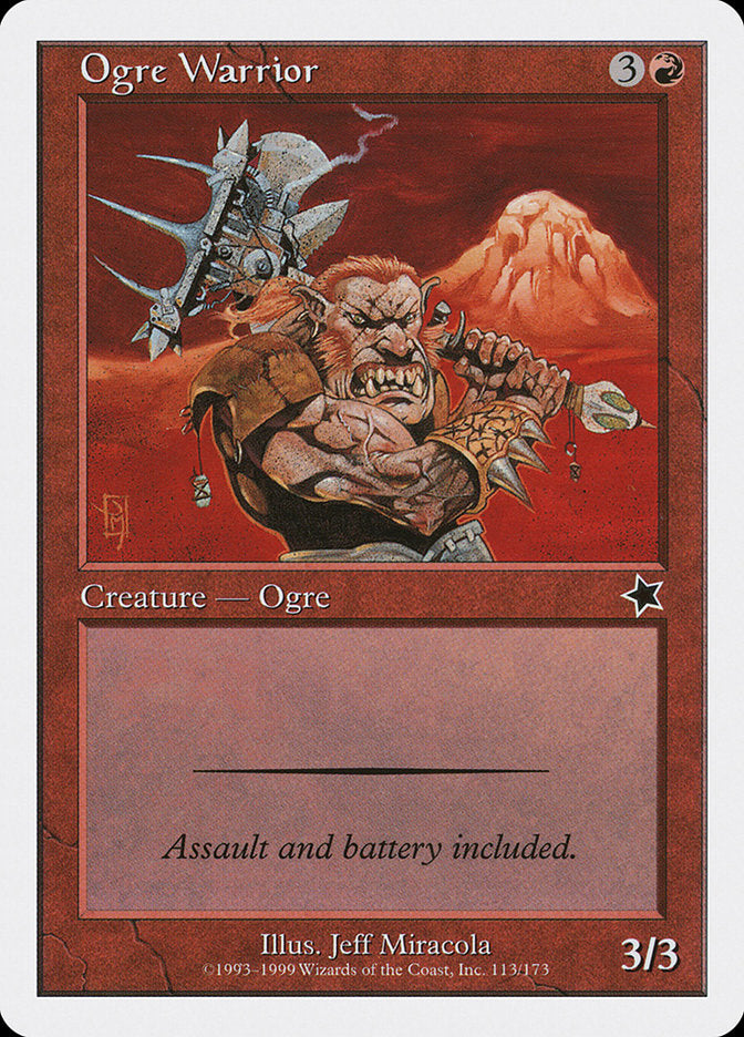 Ogre Warrior [Starter 1999]