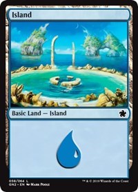 Island (58) [Magic Game Night 2019]