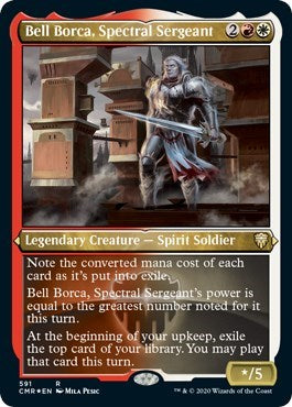 Bell Borca, Spectral Sergeant (Foil Etched) [Commander Legends]