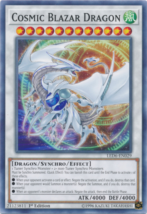 Cosmic Blazar Dragon [LED6-EN029] Common