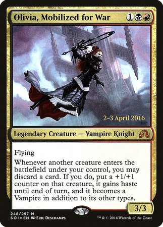 Olivia, Mobilized for War [Shadows over Innistrad Promos]