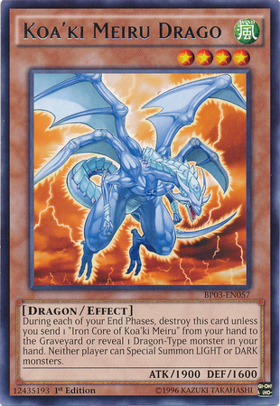 Koa'ki Meiru Drago [BP03-EN057] Rare