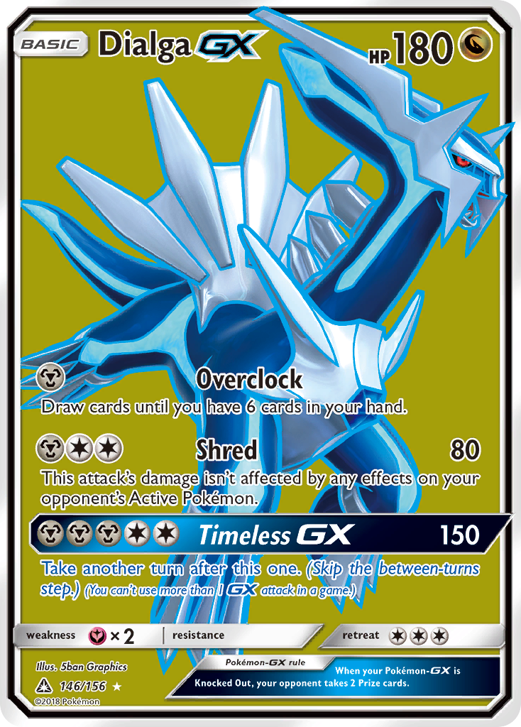 Dialga GX (146/156) [Sun & Moon: Ultra Prism]