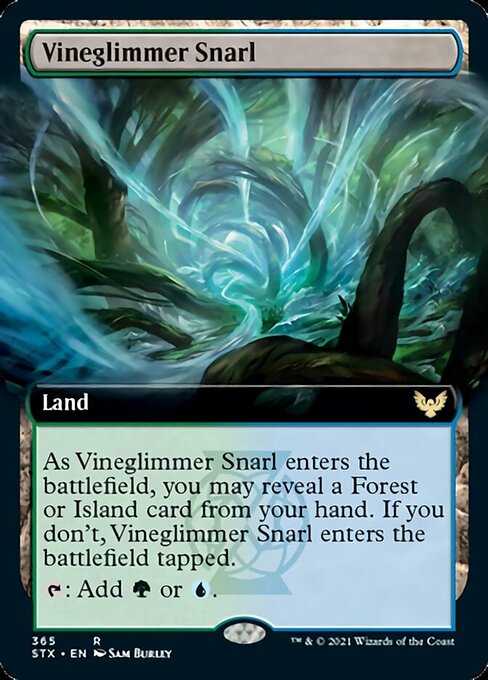 Vineglimmer Snarl (Extended) [Strixhaven: School of Mages]