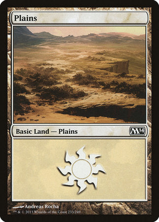 Plains (233) [Magic 2014]