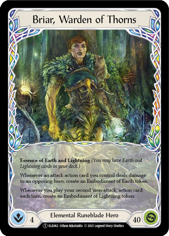 Briar, Warden of Thorns // Titan's Fist [U-ELE062] Unlimited Normal