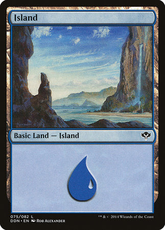 Island (75) [Duel Decks: Speed vs. Cunning]