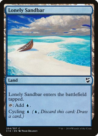 Lonely Sandbar [Commander 2018]