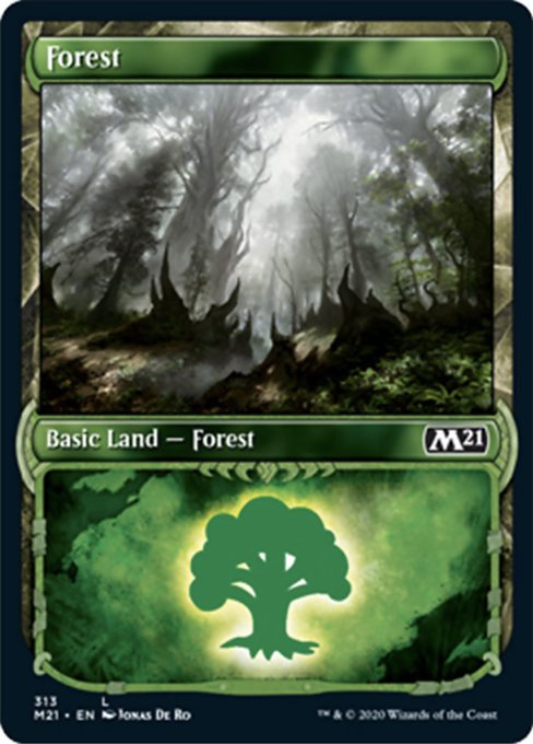 Forest (Showcase) [Core Set 2021]