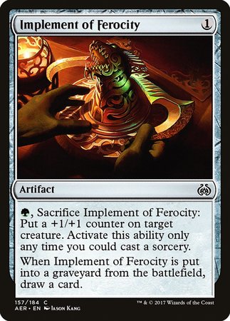 Implement of Ferocity [Aether Revolt]