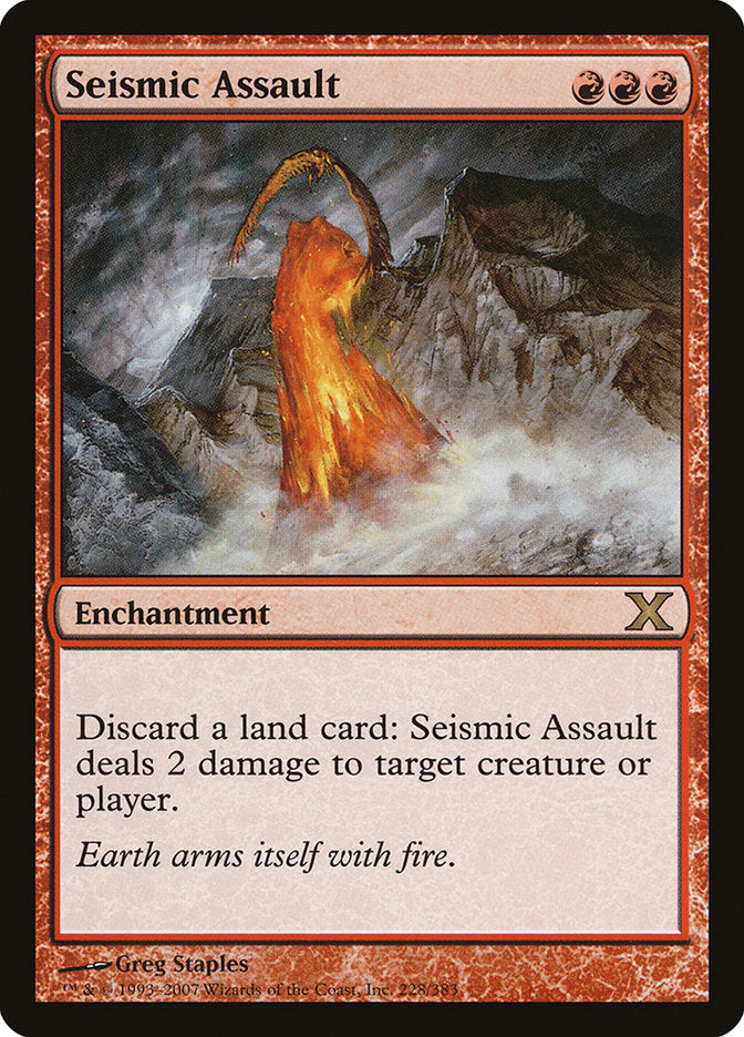 Seismic Assault [Tenth Edition]