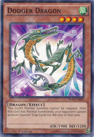 Dodger Dragon [BP03-EN085] Shatterfoil Rare