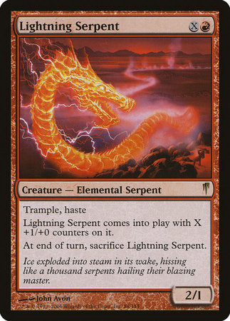 Lightning Serpent [Coldsnap]