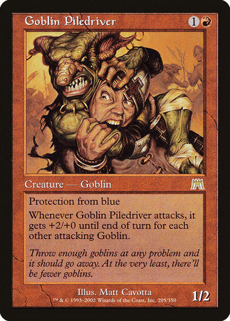 Goblin Piledriver [Onslaught]